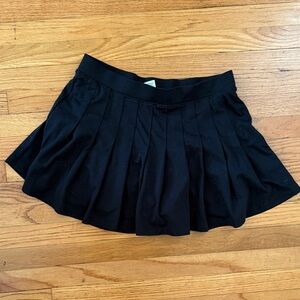 PINK Victoria's Secret Black Skater Skirt